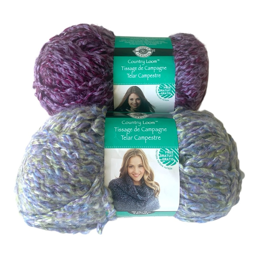 Michael’s Loops & Threads Country Loom Acrylic Bulky Yarn Knit or Crochet 2